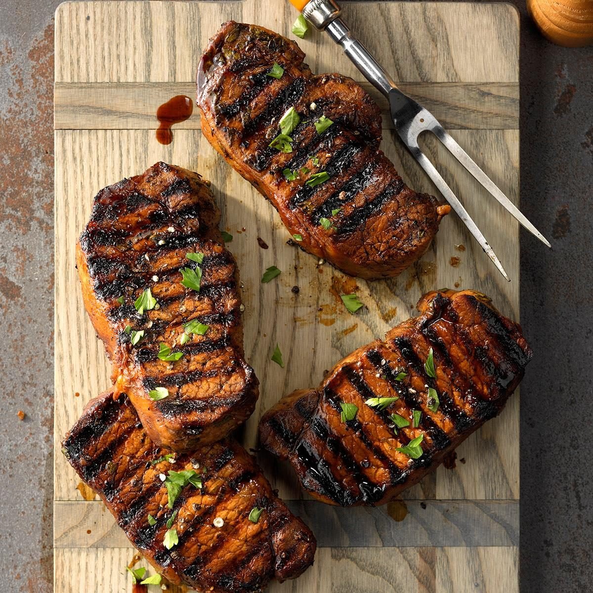 Nibble Me This: Quick Grilled Pork Chops