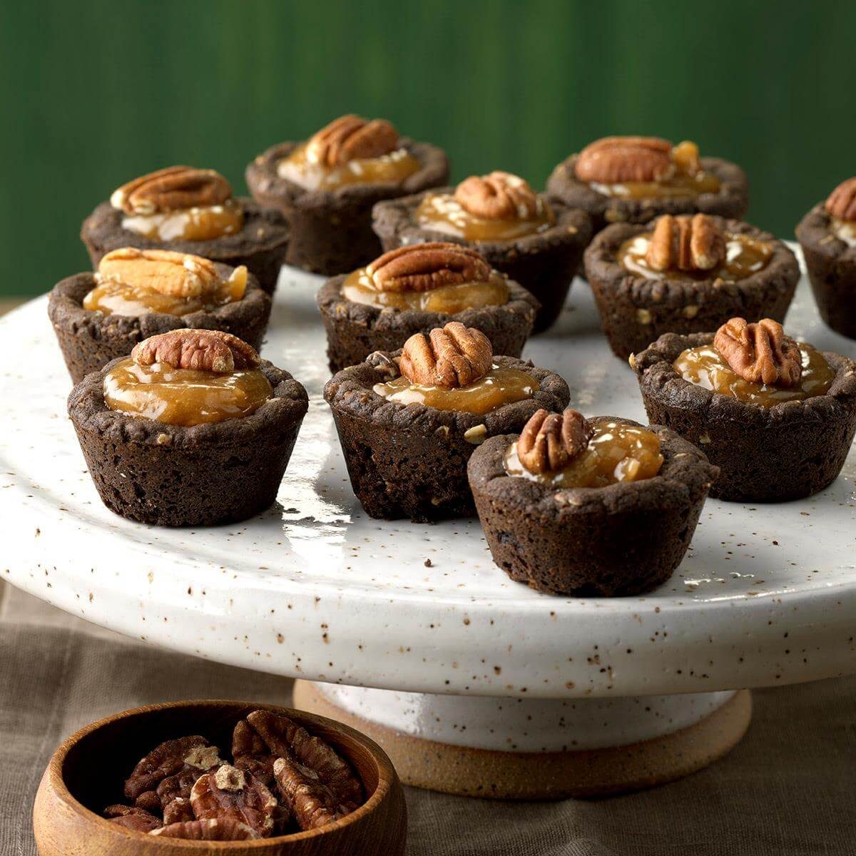 Shortcut Coconut Pecan Chocolate Tassies