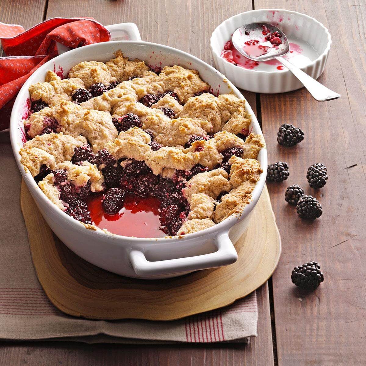 Summer Blackberry Cobbler Recipe | Taste of Home