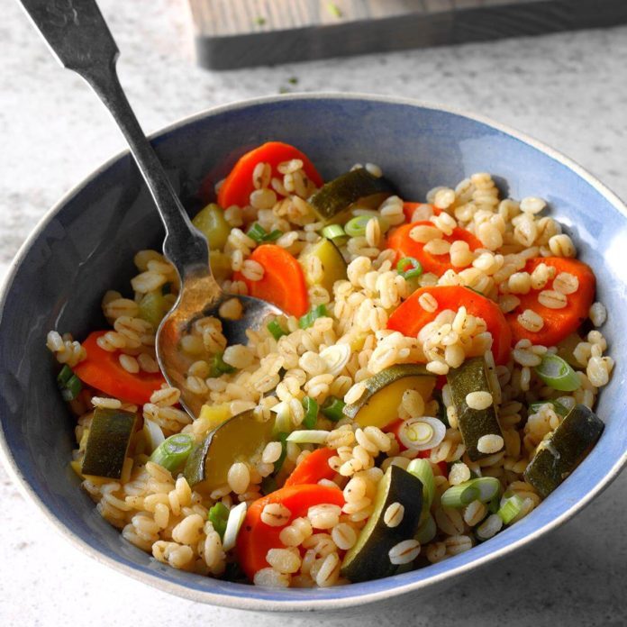 Vegetable and Barley Pilaf