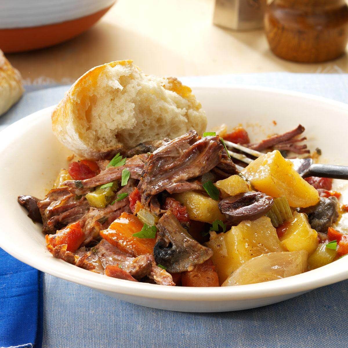 Mediterranean Pot Roast Dinner Recipe Taste of Home