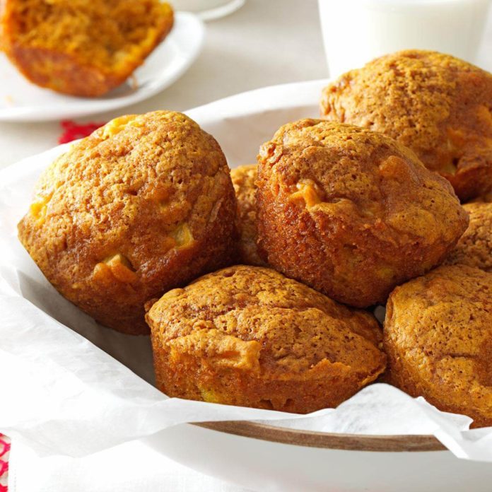 New Hampshire: Apple Pumpkin Muffins