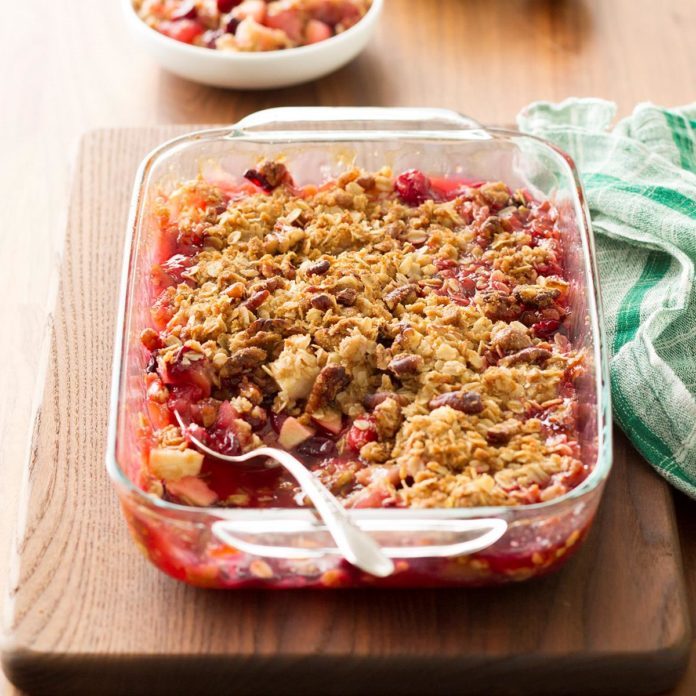 Kentucky: Cran-Apple Pecan Crisp