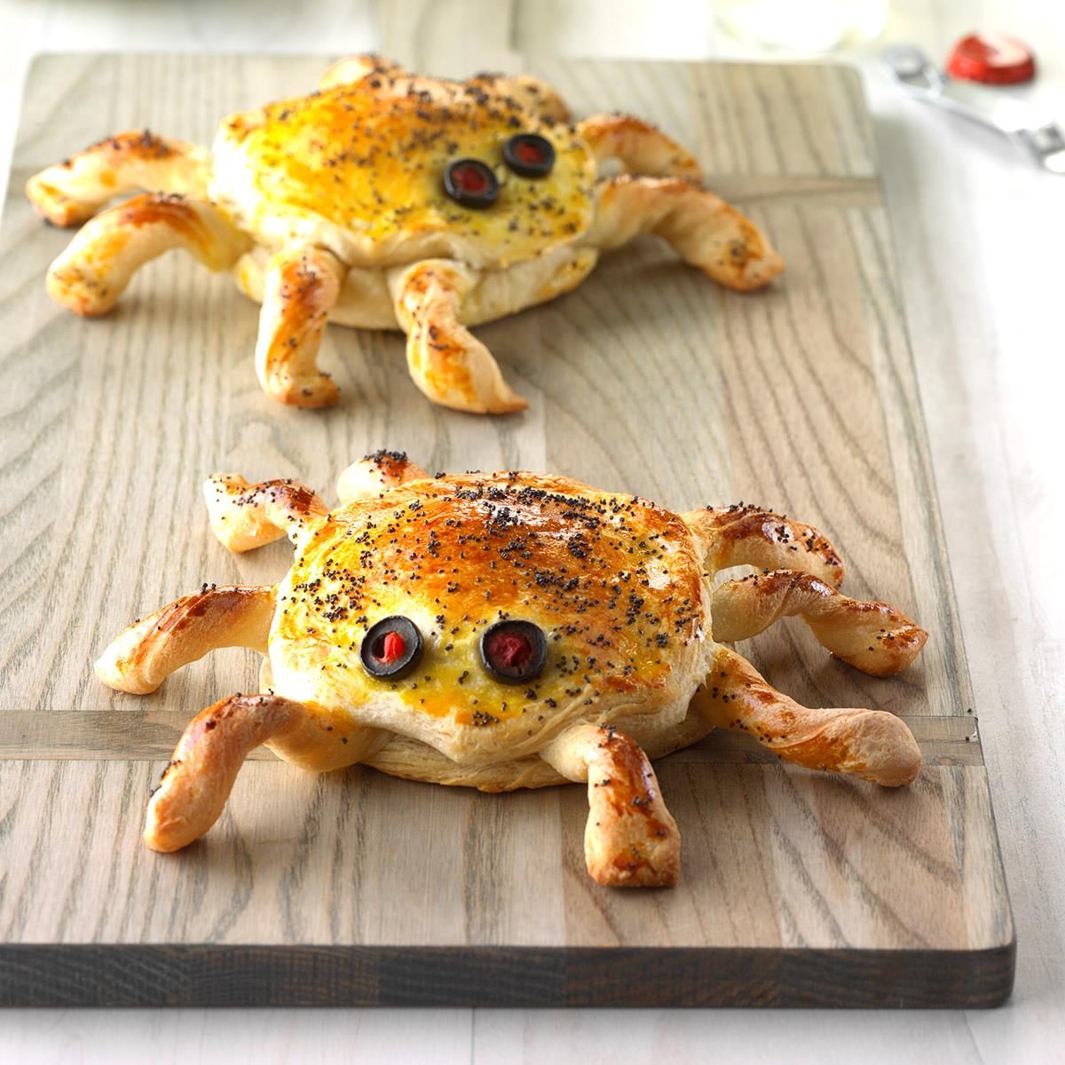 Ham 'n' Cheese Spiders Recipe | Taste of Home