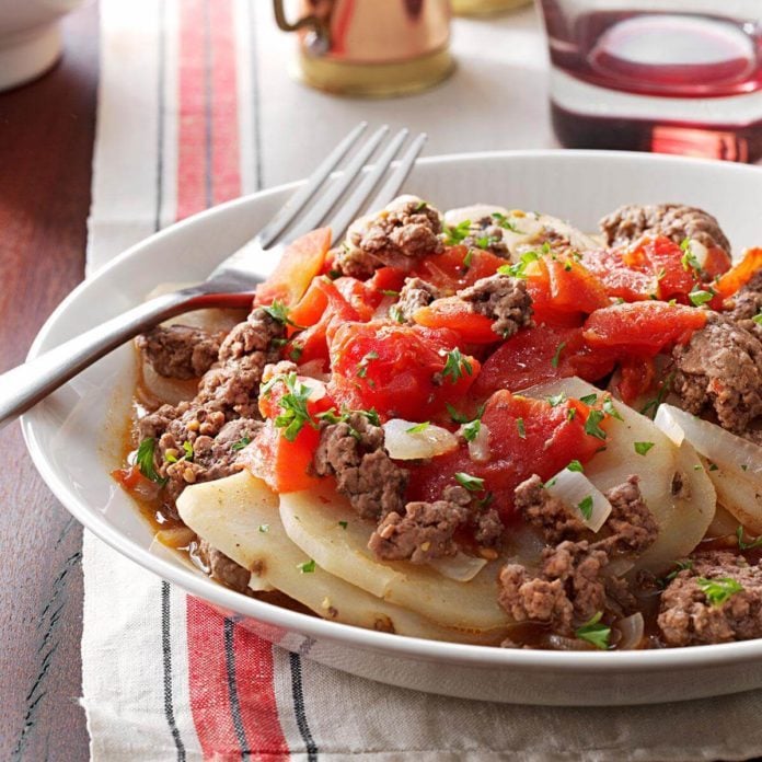 September: Hamburger Casserole