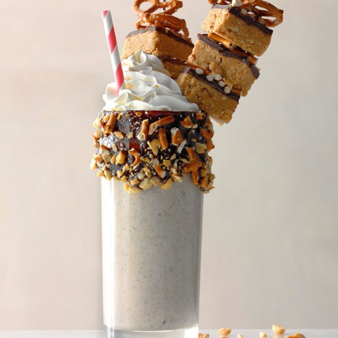 Peanut Butter Pretzel Shake