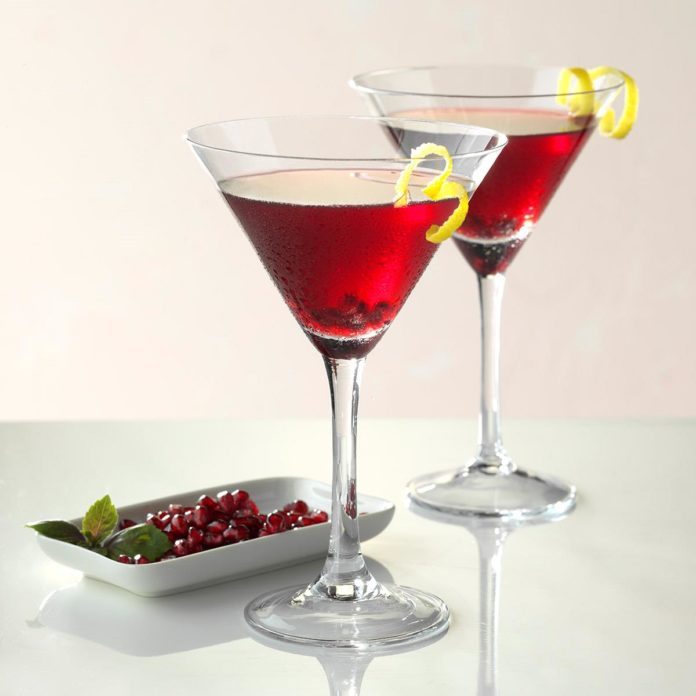 Pomegranate Martini Recipe Taste Of Home