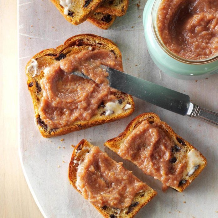 Pressure Cooker Nutty Apple Butter