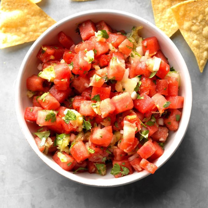 Quick Watermelon Salsa