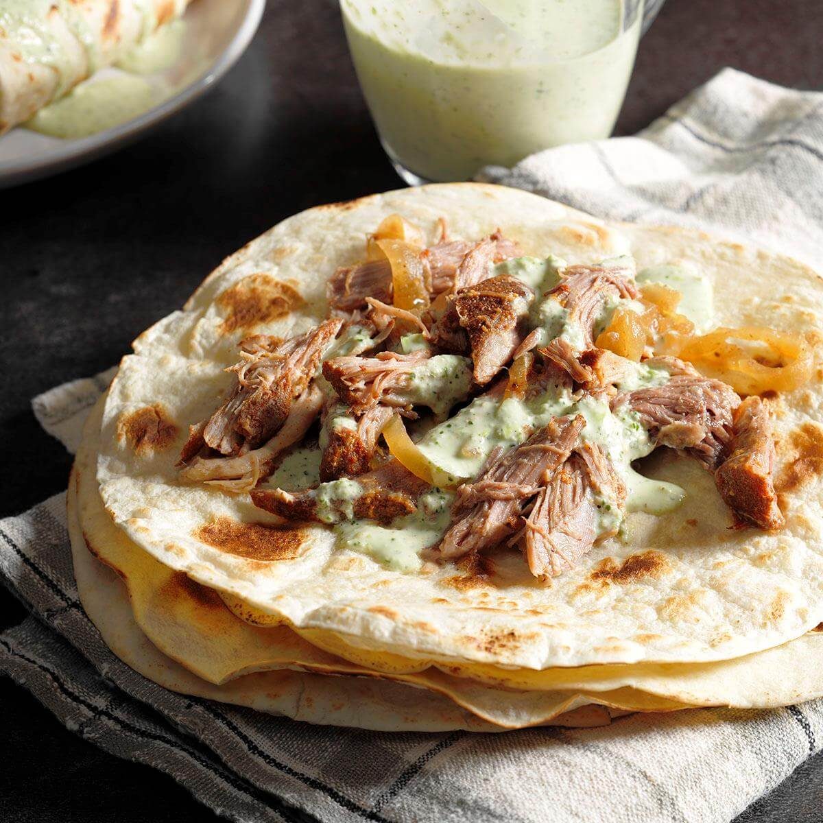 Shredded Pork Burritos Recipe Taste Of Home 4812