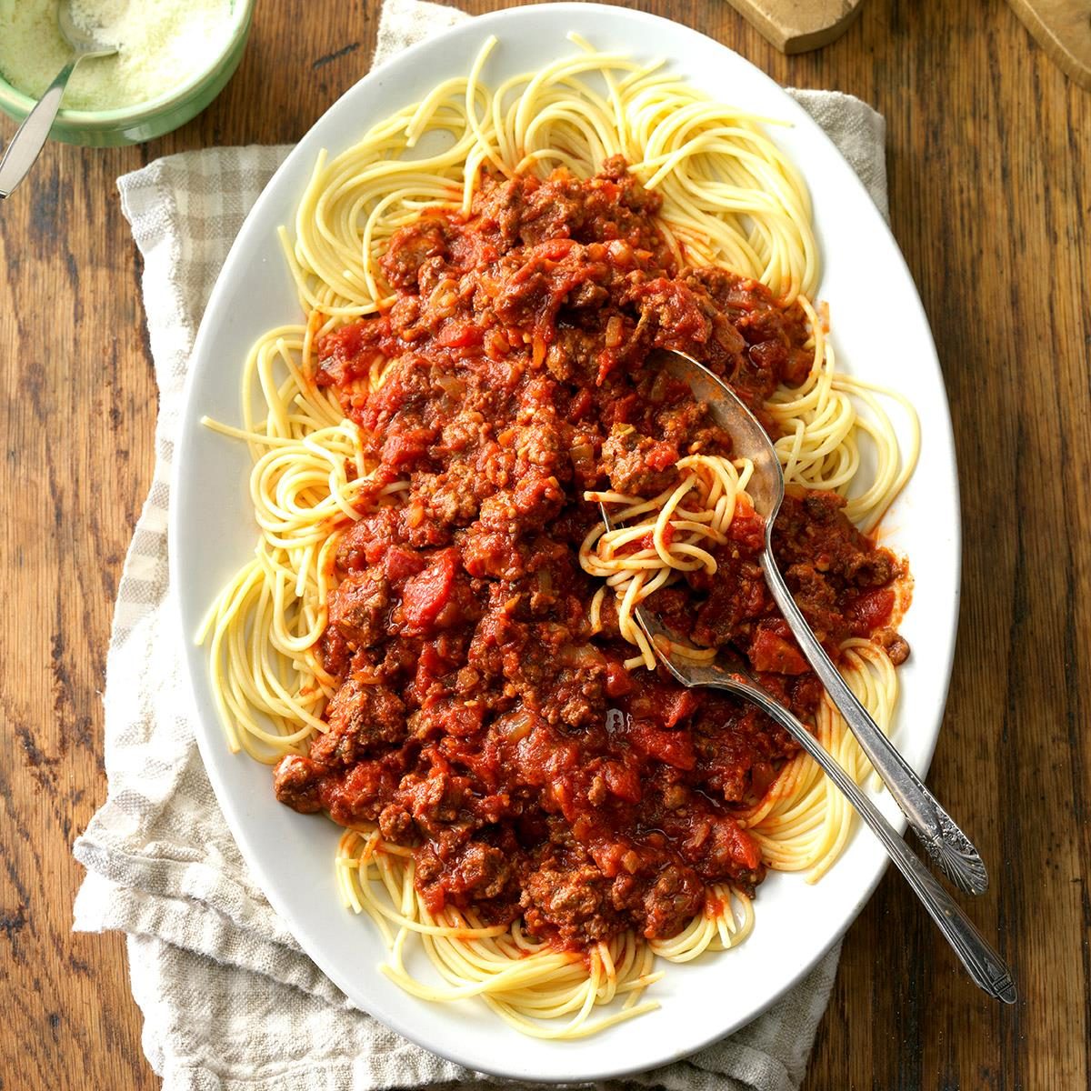 tasty spaghetti made the correct way