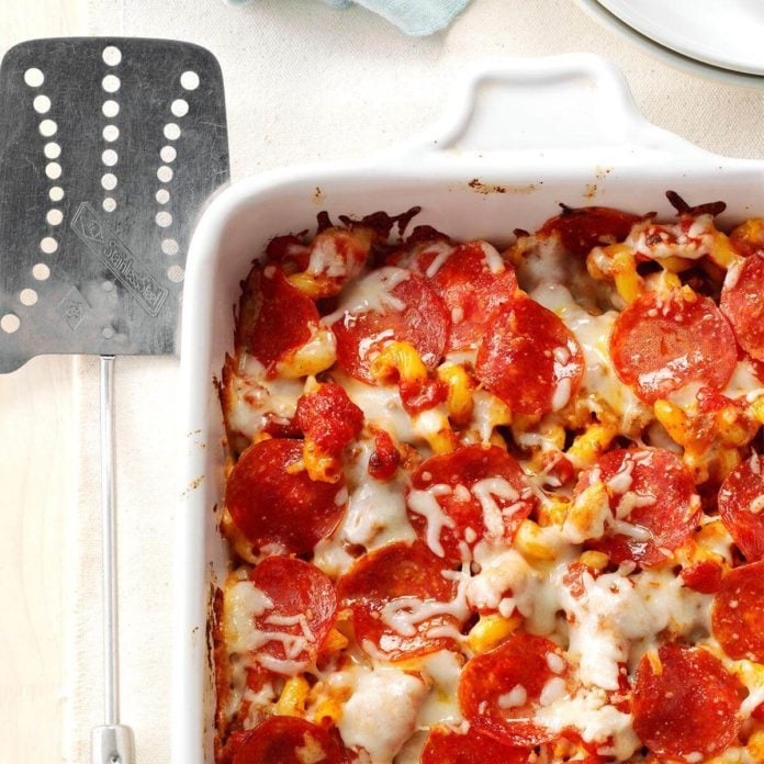 North Carolina: Pizza Pasta Casserole