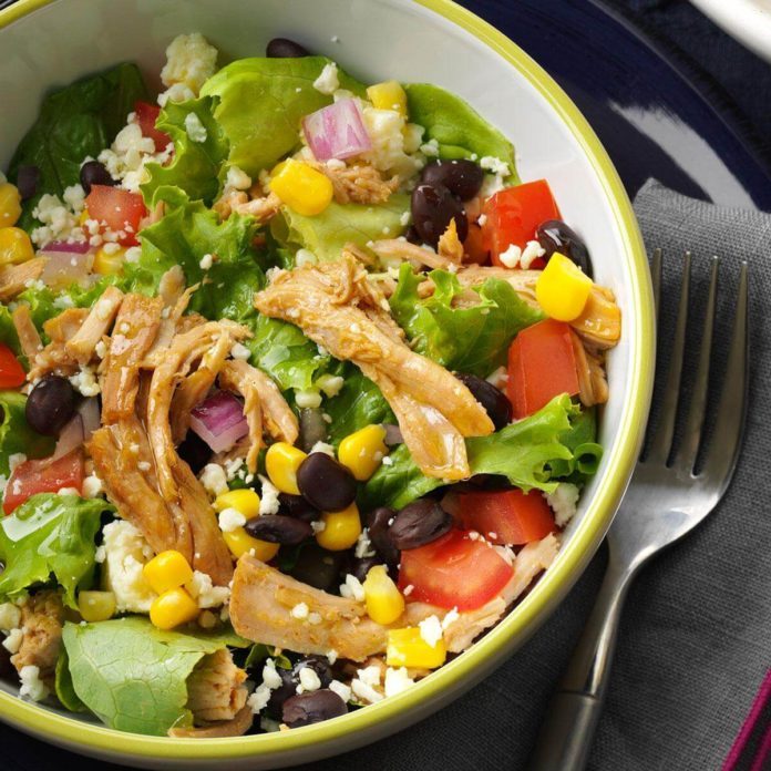 Southwest Shredded Pork Salad