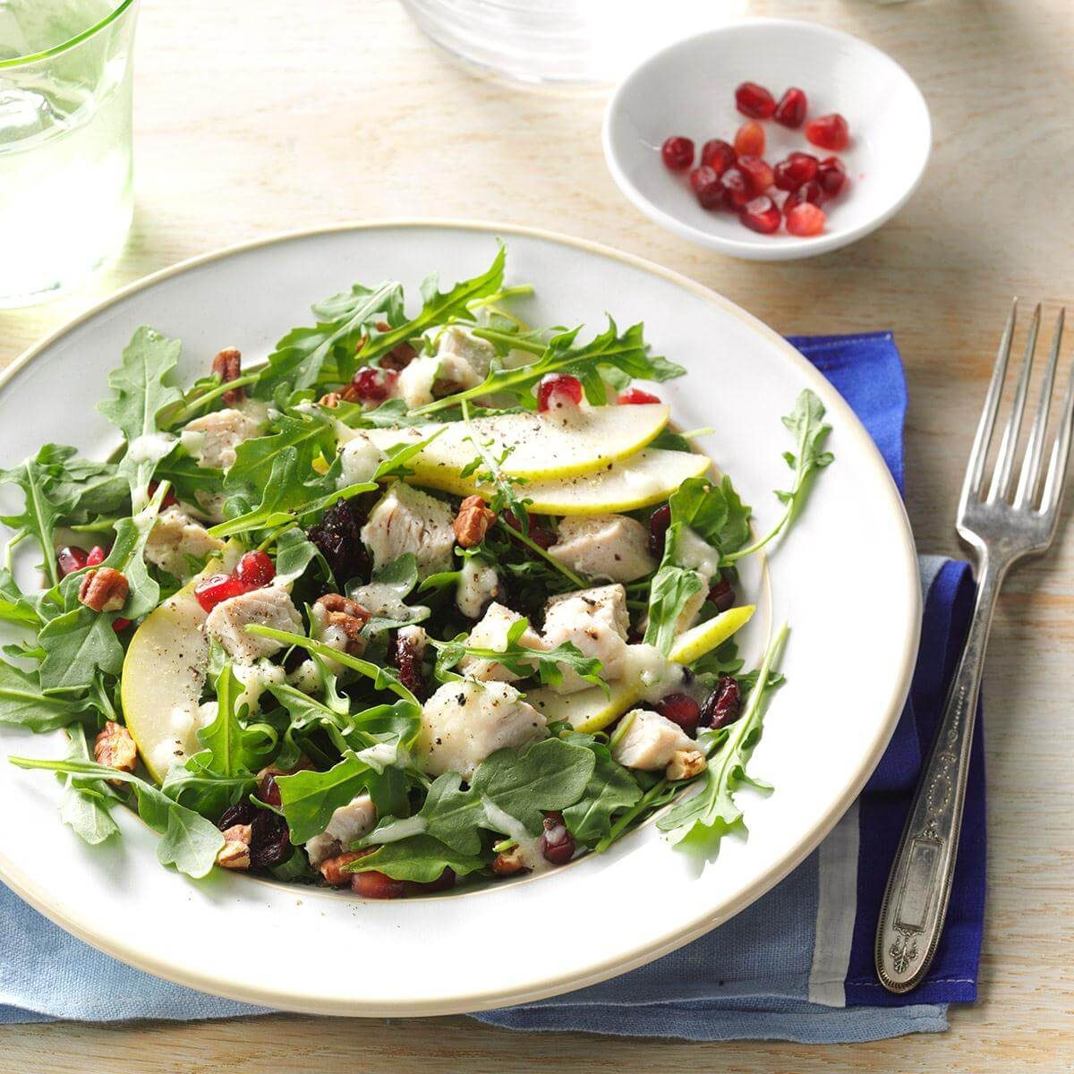 Turkey Salad With Pear Dressing Recipe Taste Of Home