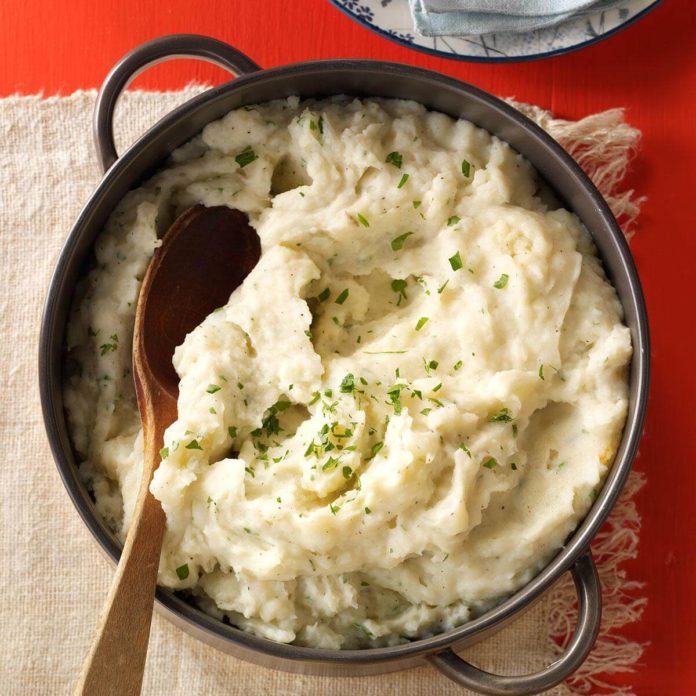 Nanny's Parmesan Mashed Potatoes