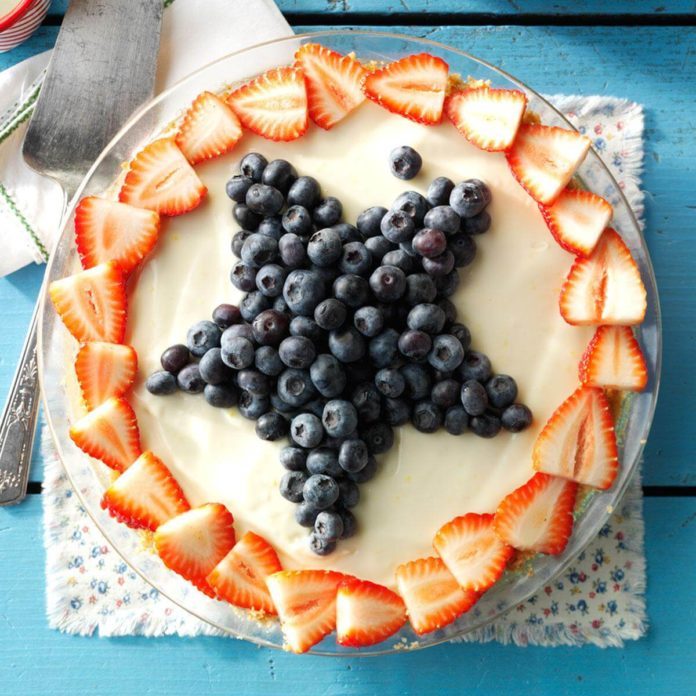 Star-Spangled Lemon Icebox Pie