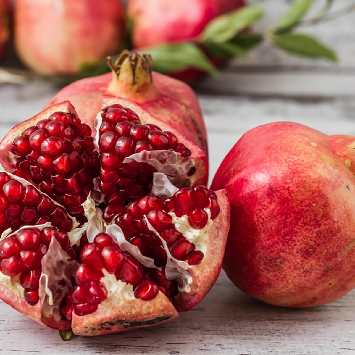 fresh pomegranate