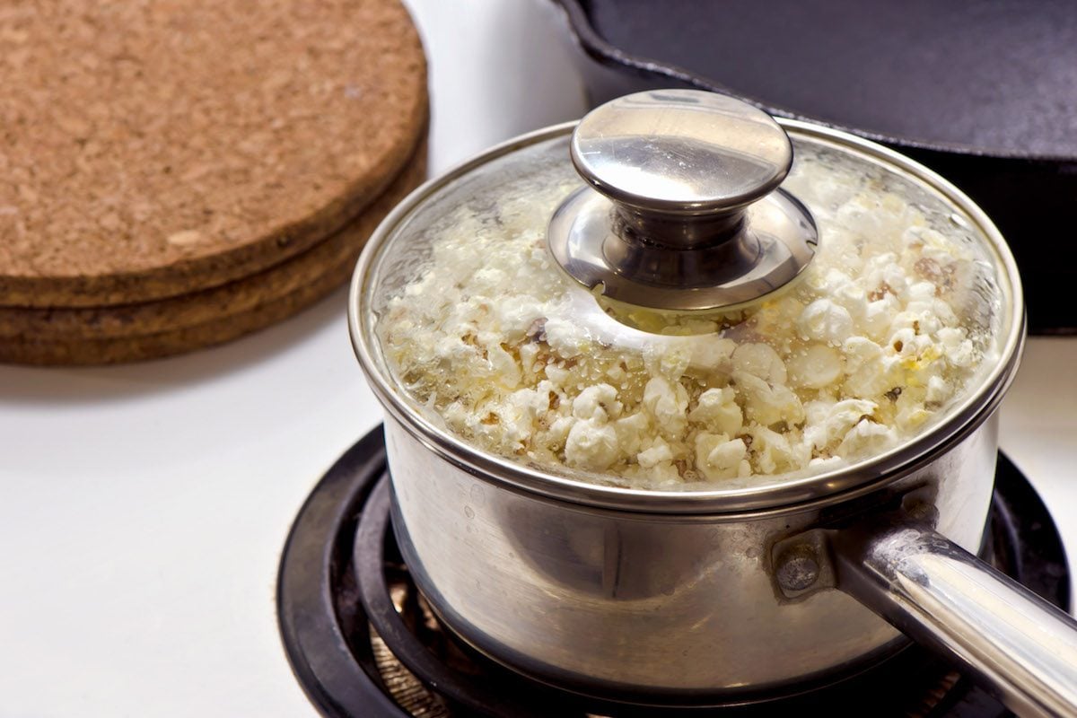 How to make Popcorn on the Stovetop - The Schmidty Wife