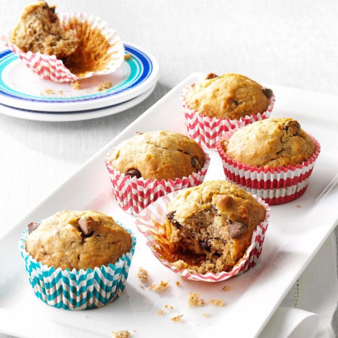 North Carolina: Favorite Banana Chip Muffins