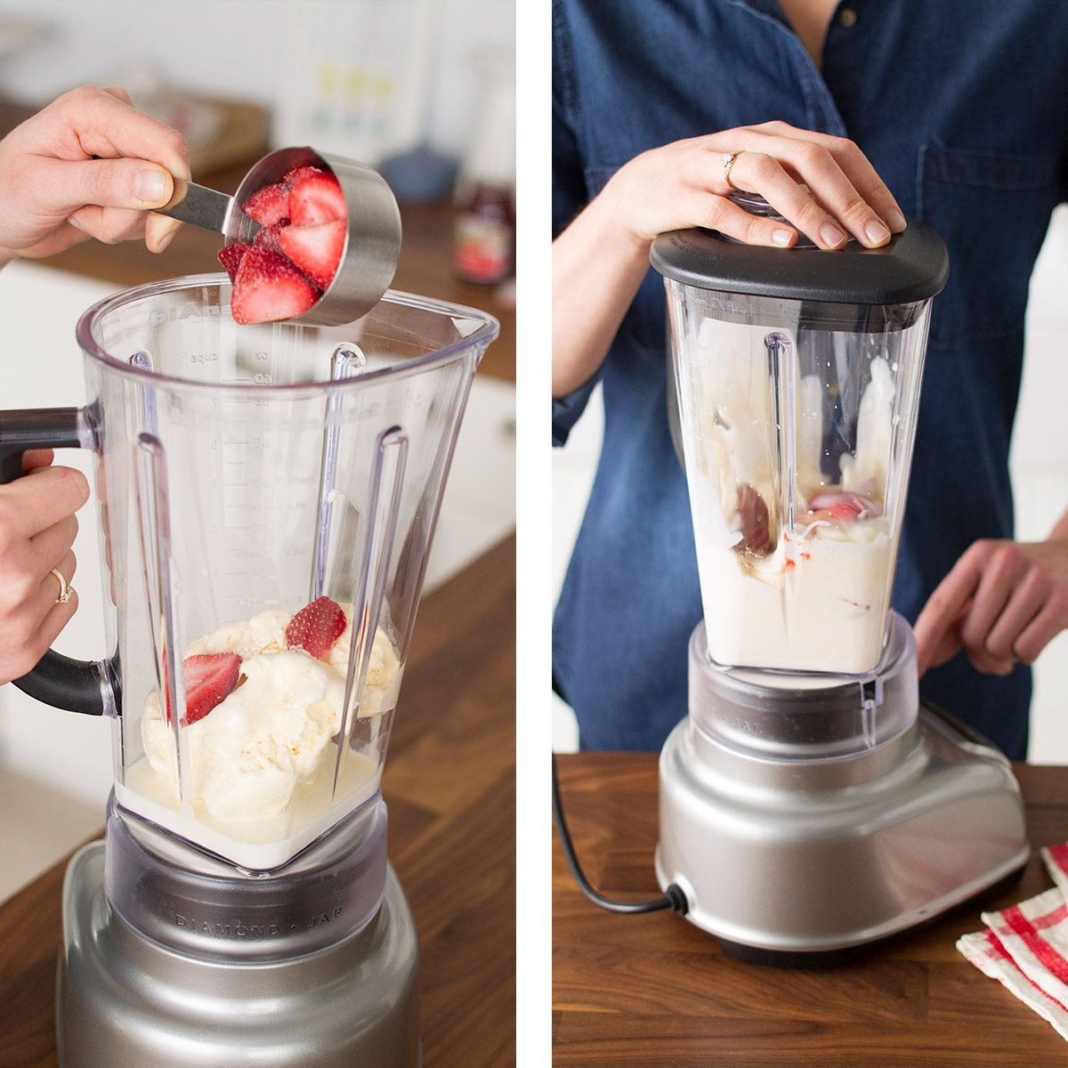 How to Make a Milkshake by Hand or in a Blender