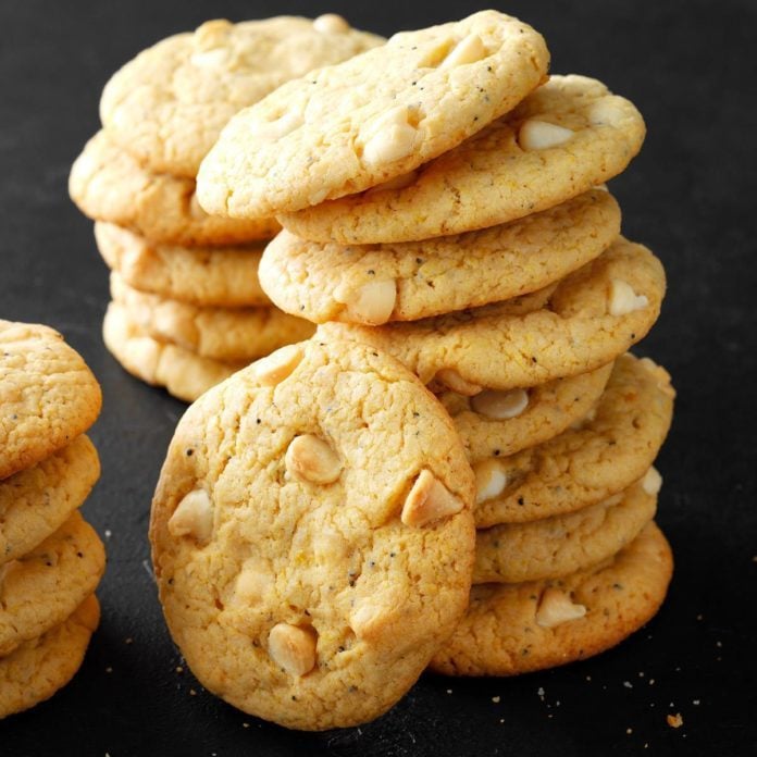 Lemon Cornmeal Cookies