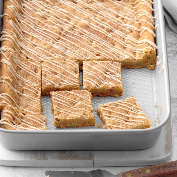 Maple-Glazed Cinnamon Chip Bars