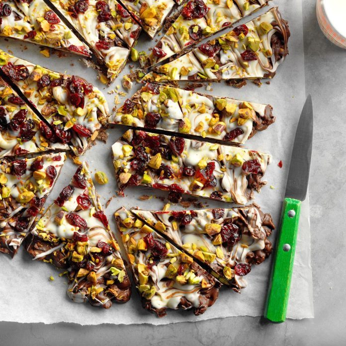 Pistachio Cranberry Bark