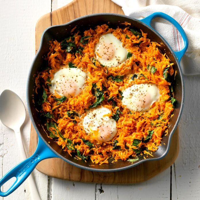 Sweet Potato and Egg Skillet