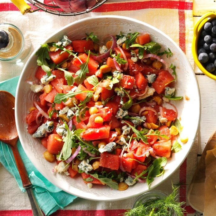 Juicy Watermelon Salad