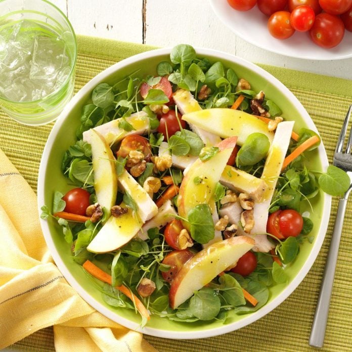 Smoked Turkey and Apple Salad