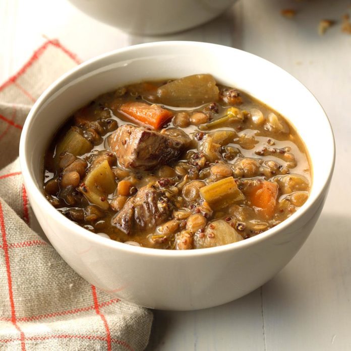 Ancient Grain Beef Stew