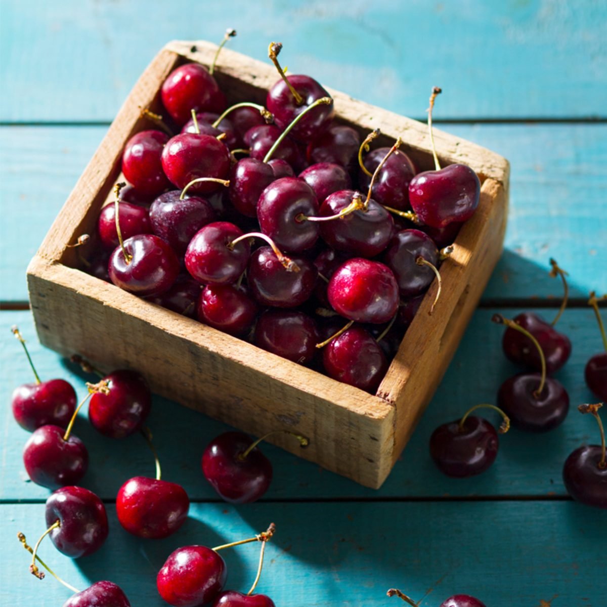 Cherries in Basket via Taste of Home