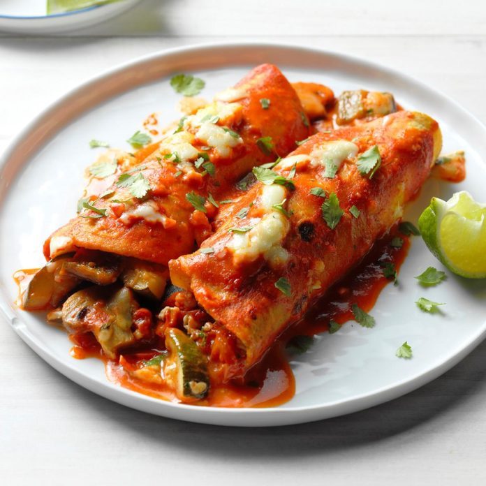 Day 2 Dinner: Farmers Market Enchiladas