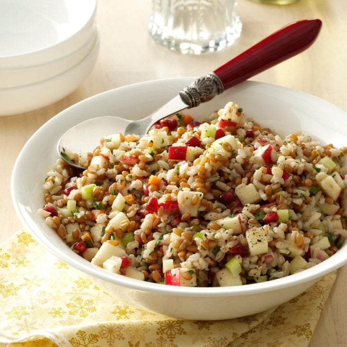 Festive Three-Grain Salad