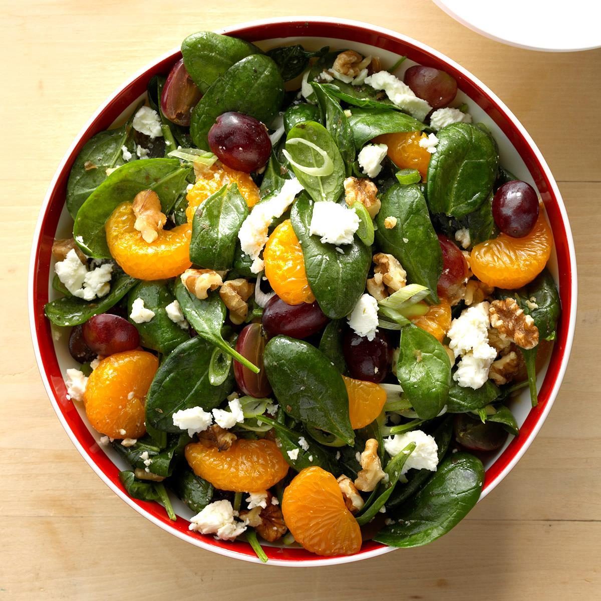 Fruit & Spinach Salad Recipe | Taste of Home