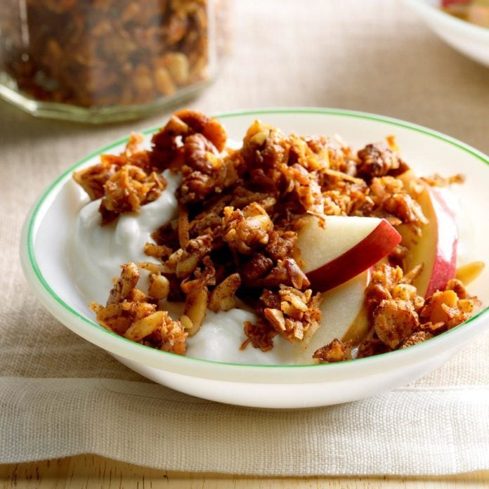 Grain-Free Apple Pie Granola