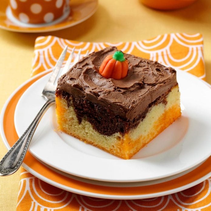 Halloween Poke Cake