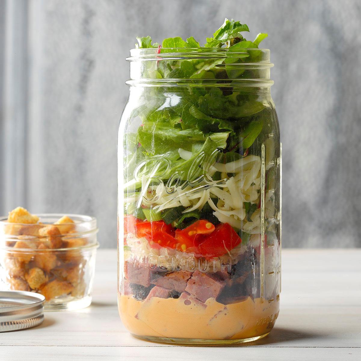 How to Make a Salad in a Jar