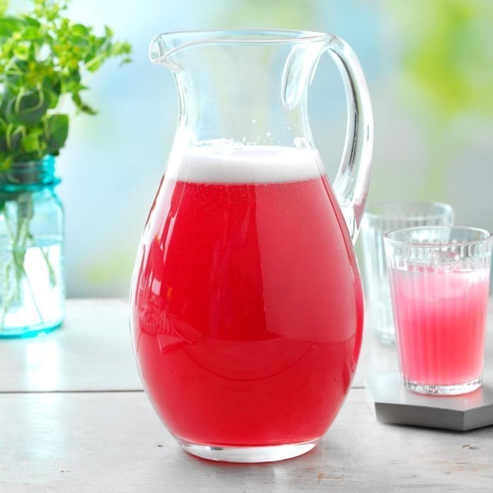 Sparkling Rhubarb Spritzer