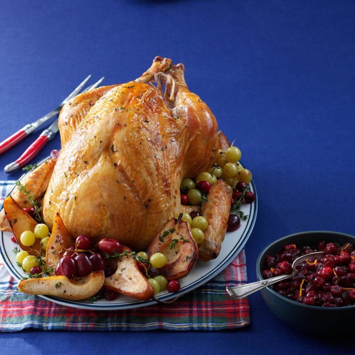 Herb Roasted Turkey Recipe Taste Of Home