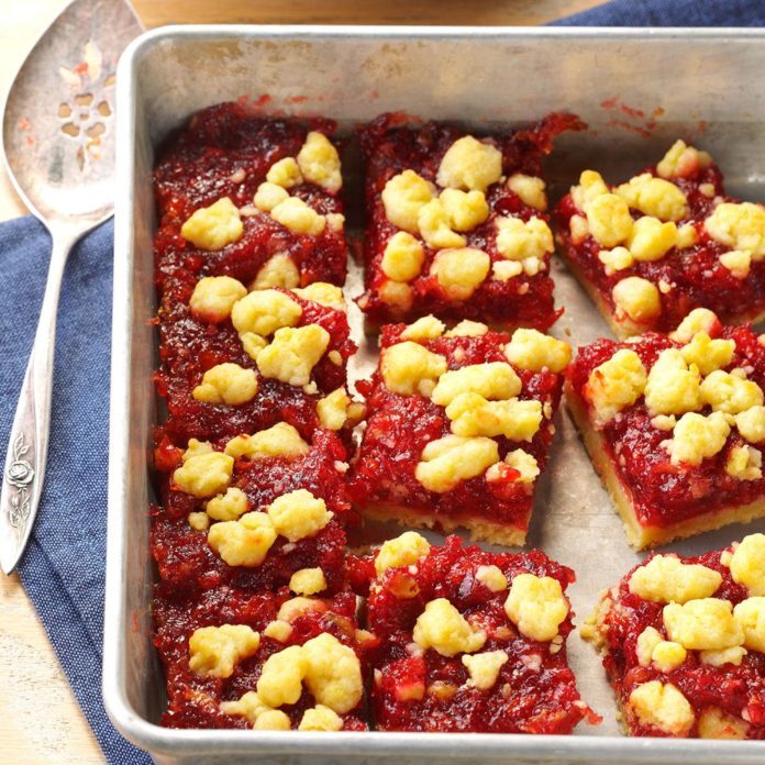 Cranberry-Orange Bars