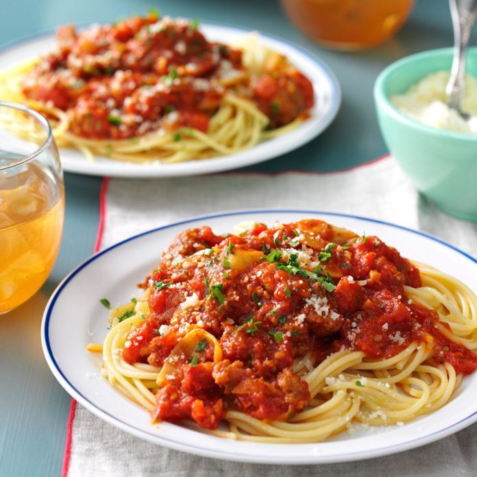 Sausage, Artichoke & Sun-Dried Tomato Ragu