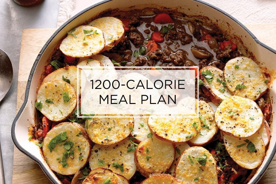 7 Day 1200 Calorie Meal Plan For Weight Loss