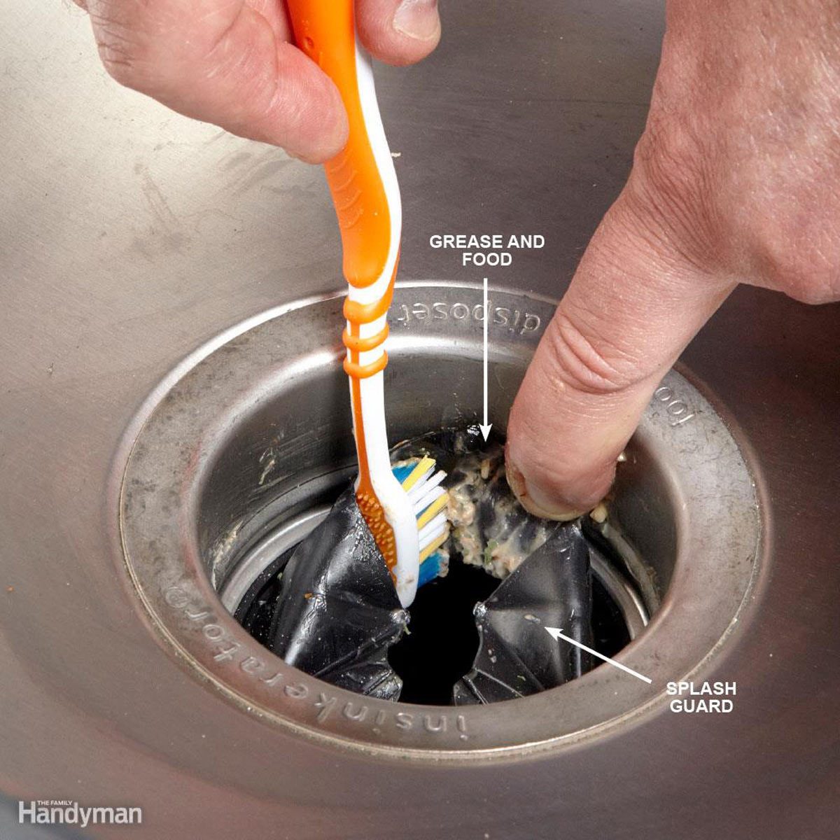 cleaning drain