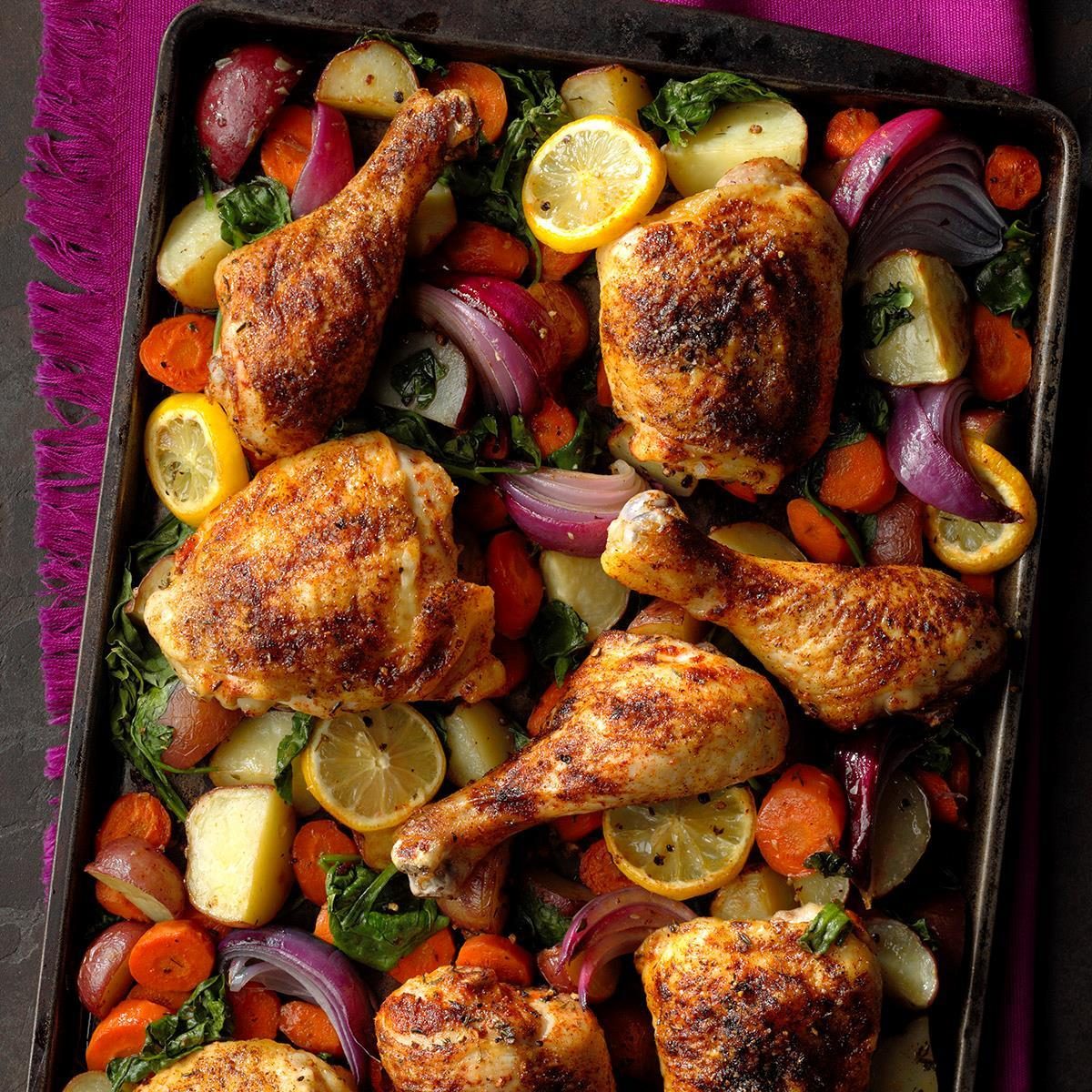 One Pan Roasted Chicken Vegetables Exps Opbz18 232860 B06 28 1b 16