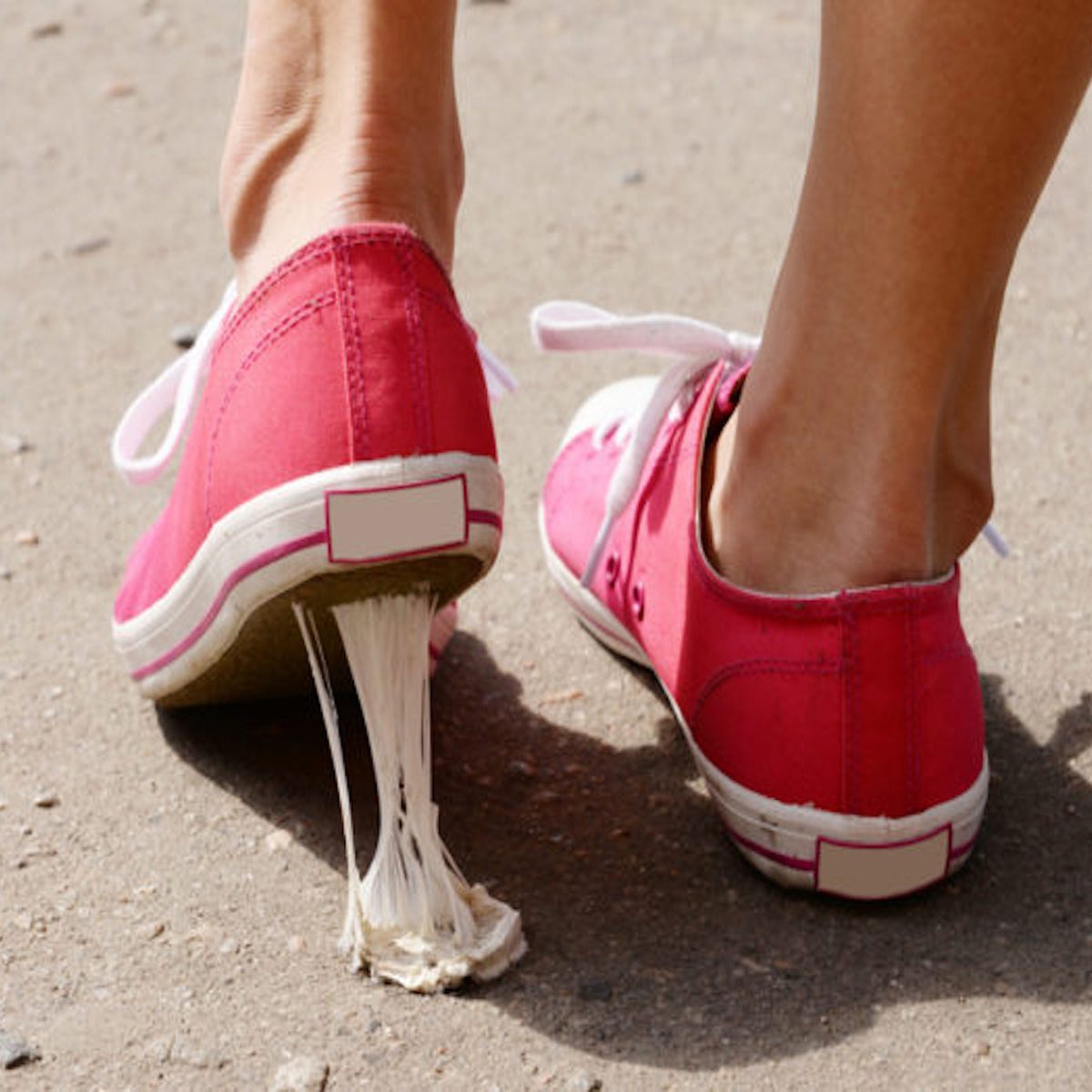 how to remove gum from the bottom of your shoe