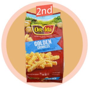 Great Value Crinkle Cut French Fried Potatoes, 32 oz Bag (Frozen)