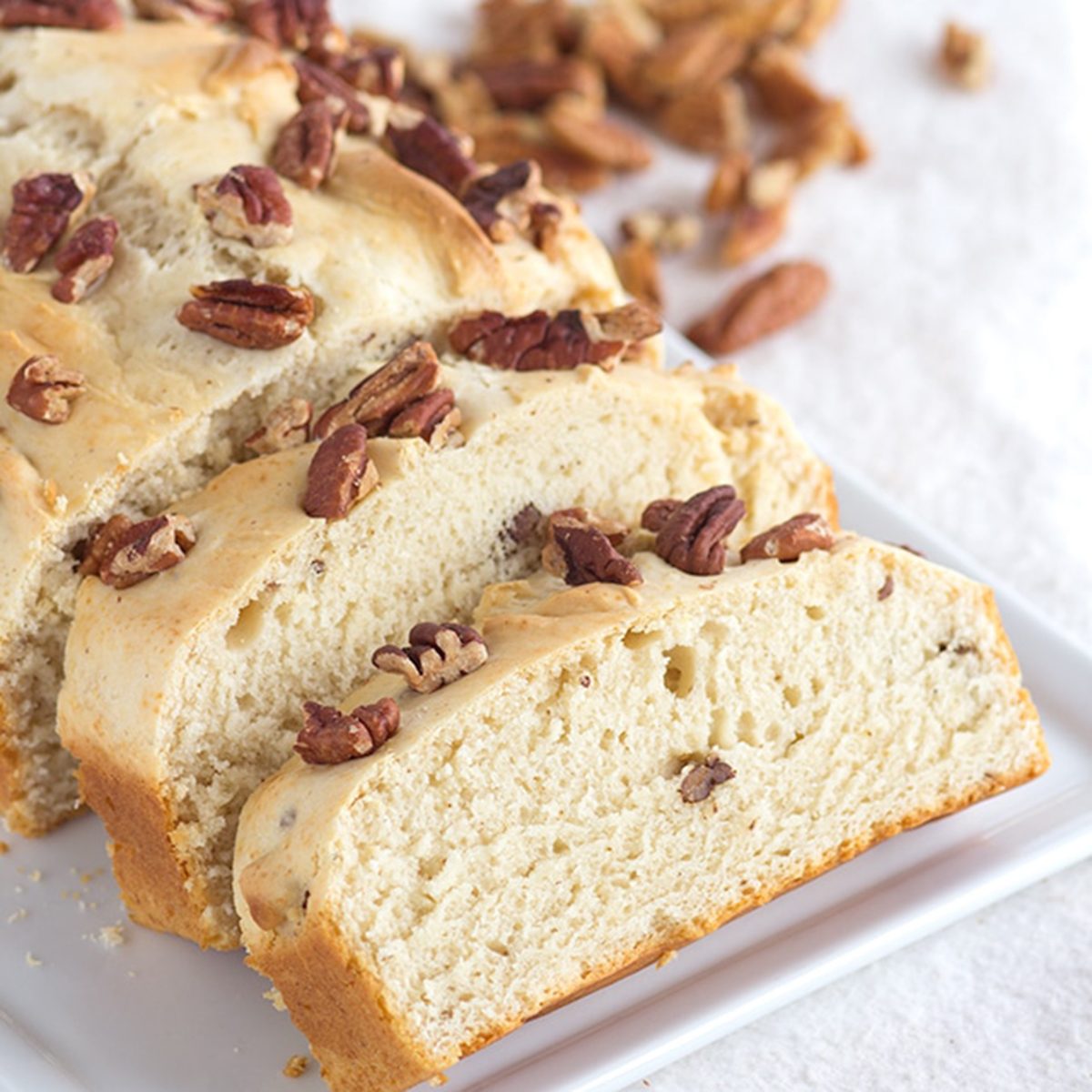 Butter Pecan Ice Cream Bread