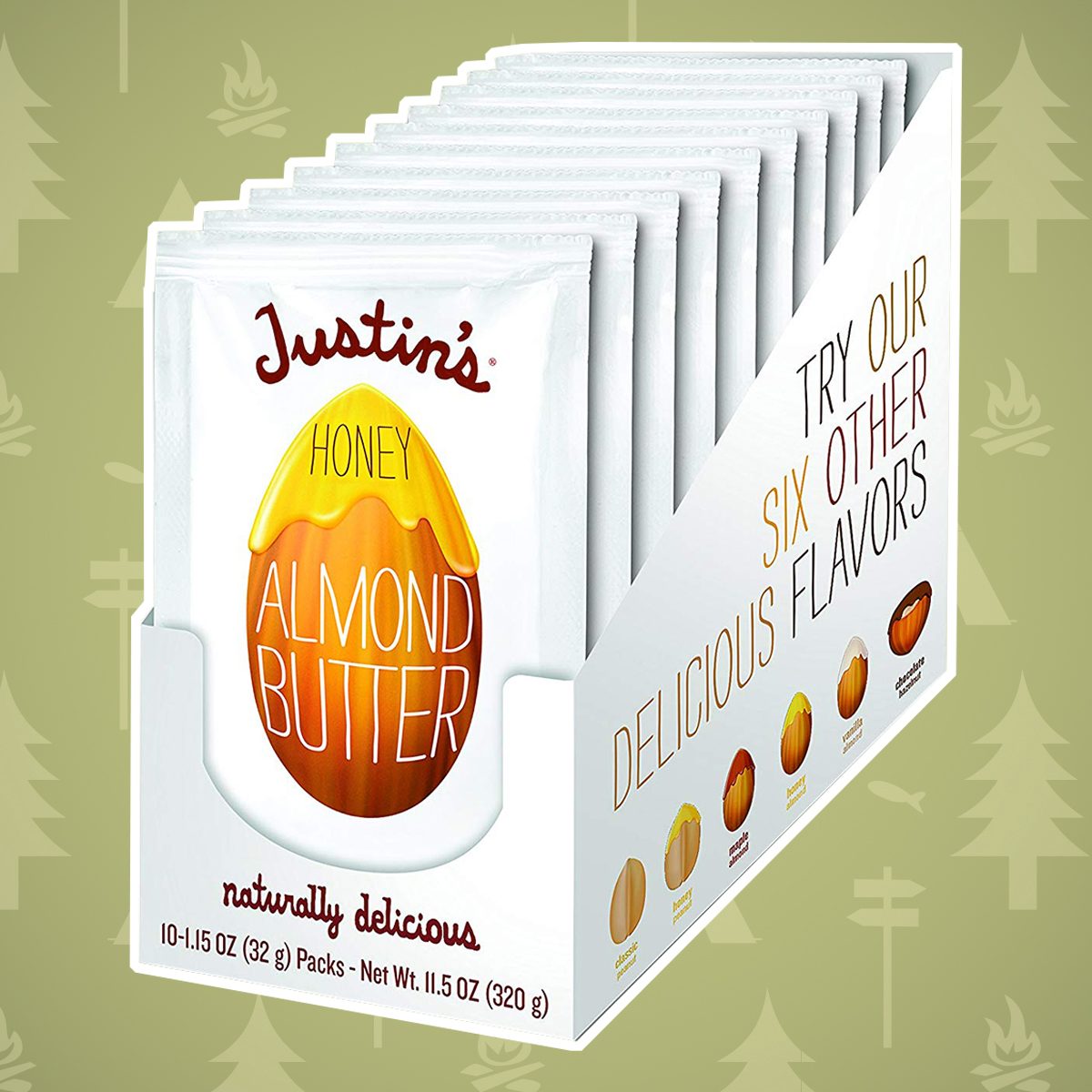 Justin’s Honey Almond Butter Squeeze Packs