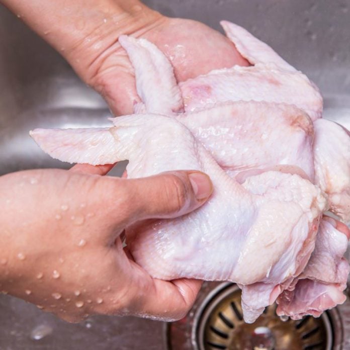 Here's Why You Should Never Wash Chicken Before Cooking It